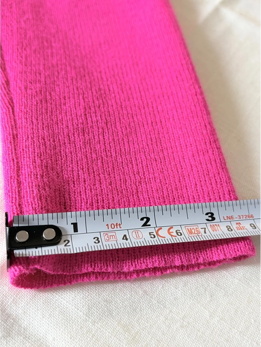 Mersea Women's Oversized Hot Pink Knit Sweater Size OS